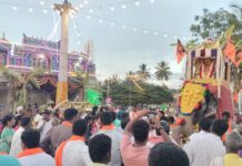 ನಾರಸಿಂಹಸ್ವಾಮಿಯ ಹಾಗೂ ಆಂಜನೇಯ ಸ್ವಾಮಿಯ ಅಂಬಾರಿ ಉತ್ಸವ ಅದ್ದೂರಿಯಾಗಿ ನಡೆಯಿತು