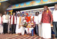 ಶ್ರೀ ಅಟವೀ ಚನ್ನಬಸವ ಸ್ವಾಮೀಜಿಗಳಿಂದ ಬೆಳ್ಳಿ ಕಿರೀಟ ಧಾರಣೆ