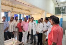 ಕೆಂಪೇಗೌಡ ಆಸ್ಪತ್ರೆಯಲ್ಲಿ ರೋಗಿಗಳಿಗೆ ಹಣ್ಣು-ಹಂಪಲು ವಿತರಣೆ
